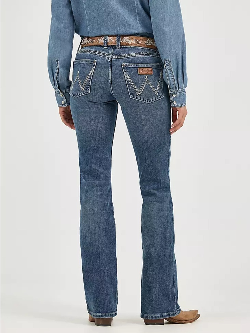 Wrangler Retro Women’s Dark Blue Bootcut Jeans NWT Sadie low rise 30/9x36